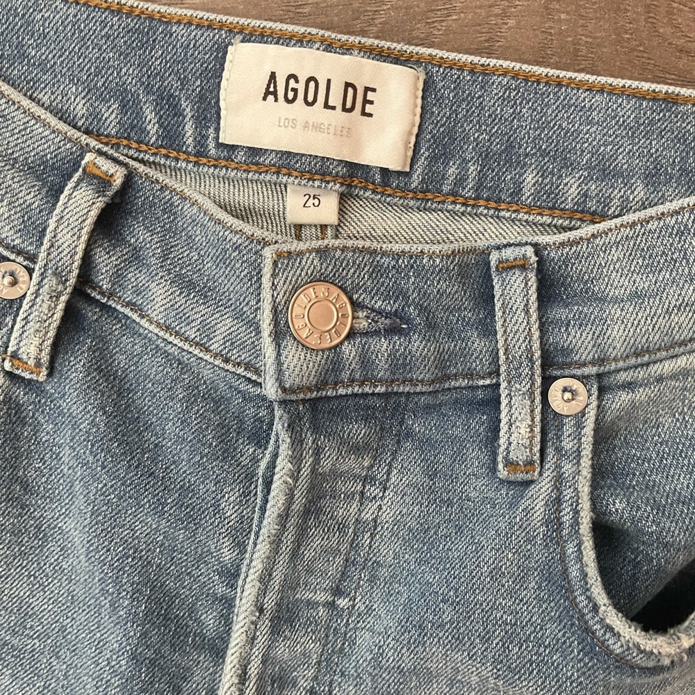 Agolde Nico High rise slim fit in Embark